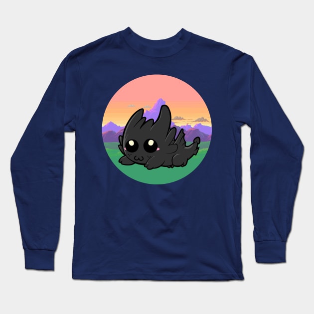 Toothless Long Sleeve T-Shirt by TeeGrayWolf